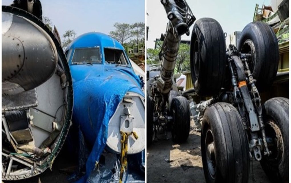 Melihat Gudang Pesawat Bekas di Jakarta