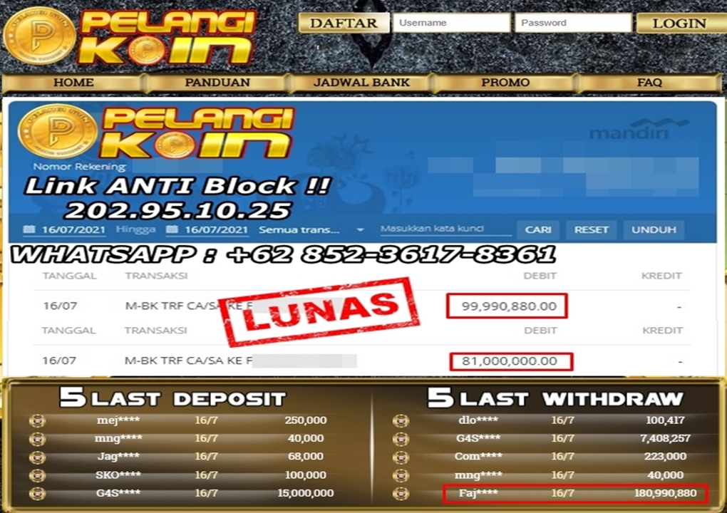 Main Game Online dapat Jutaan hingga Ratusan Juta Rupiah di situs PELANGIKOIN