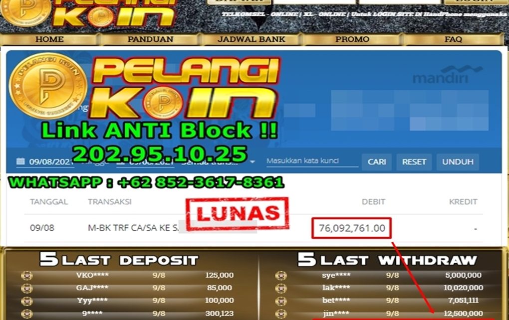 Viral Koin Pelangi Situs Game Online Penghasil Jutaan Rupiah